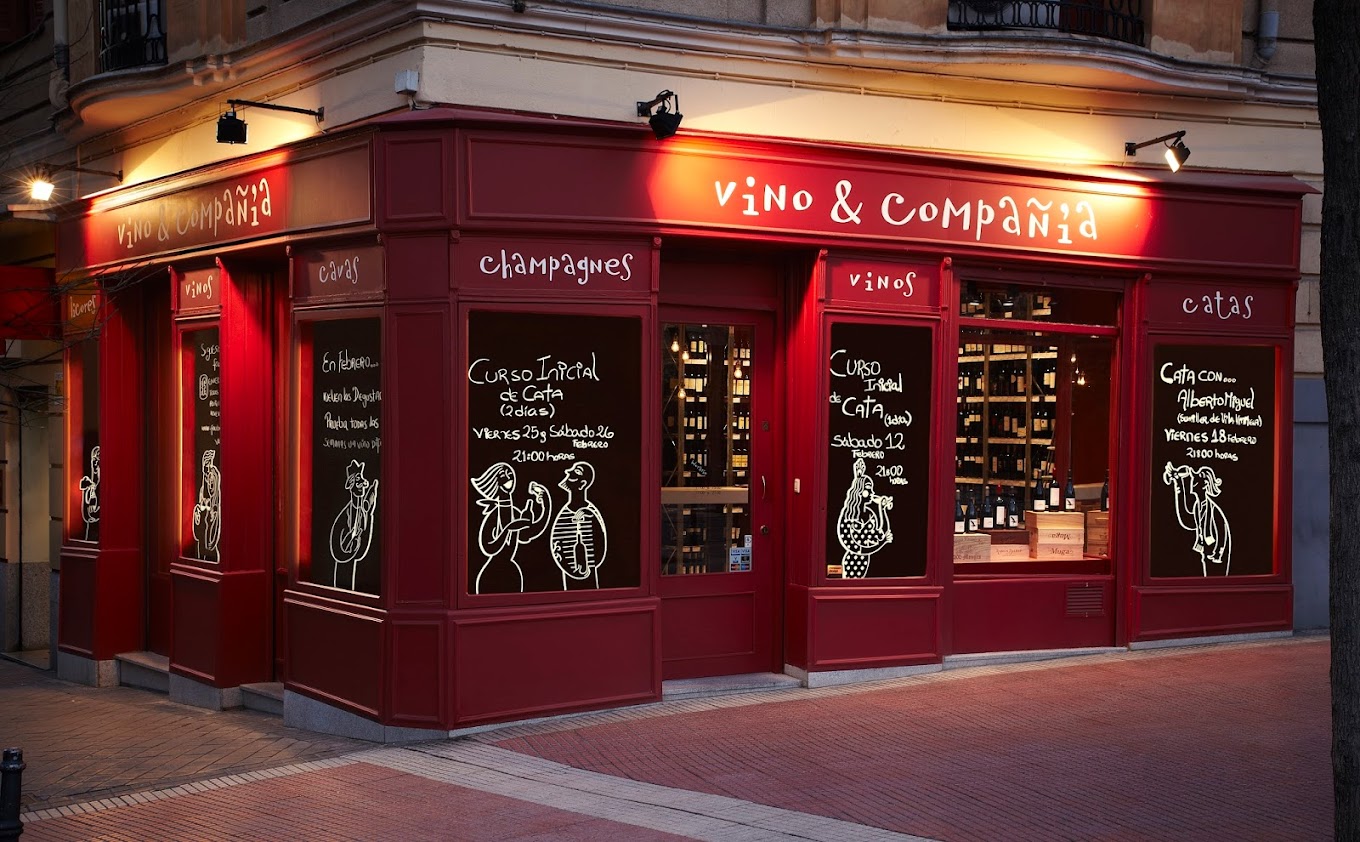 vino-compania_tienda-vinos_olavide-madrid_fachada