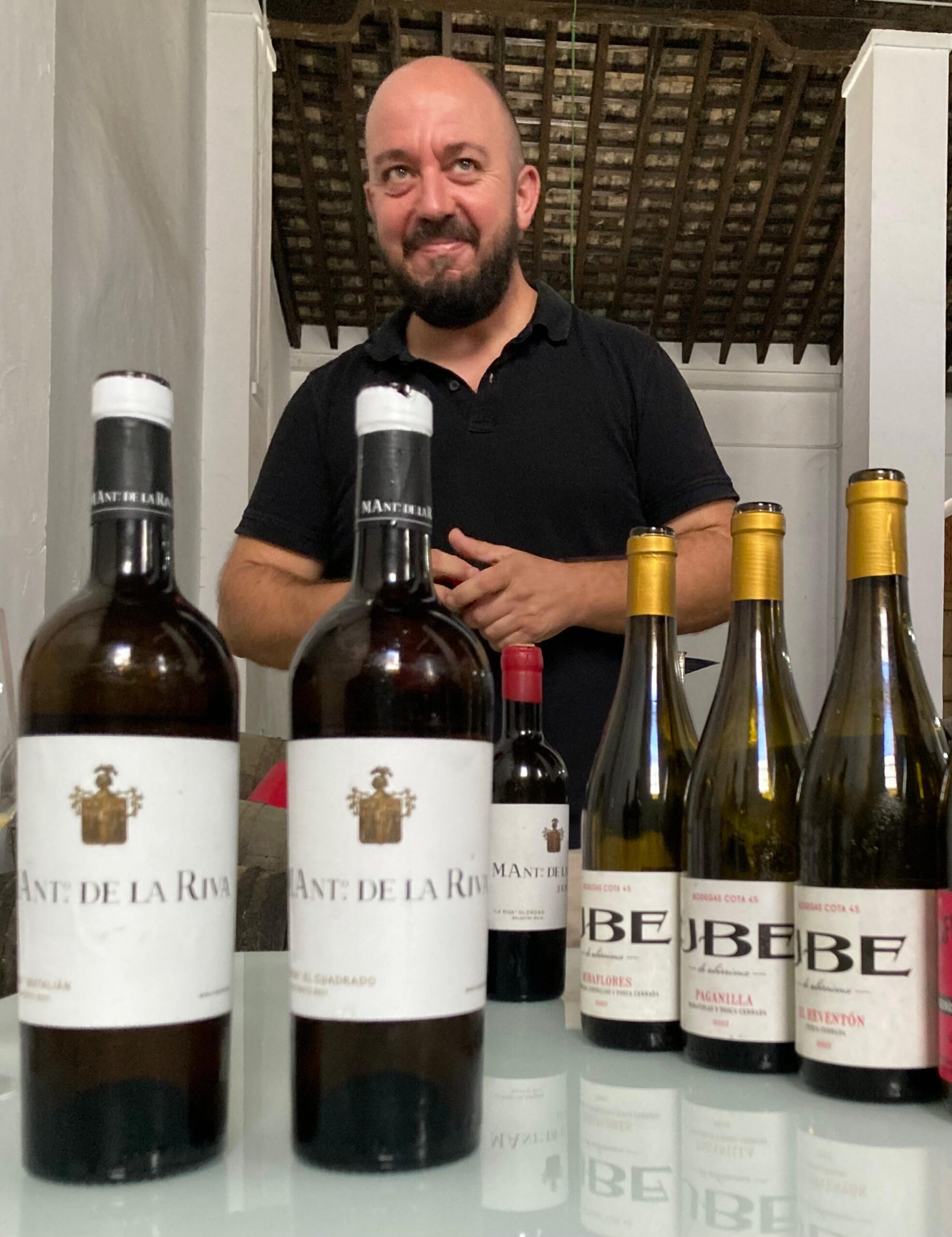 Ramiro Ibañez en Vino & Compañía Madrid.